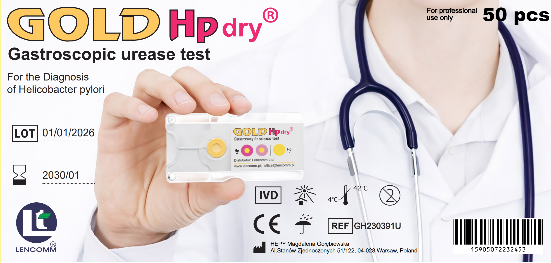 Baner produktu Gold Hp dry