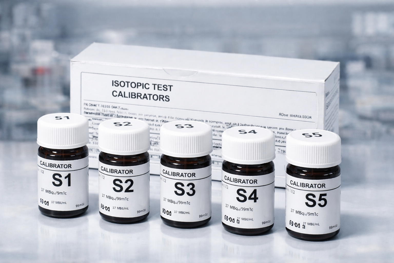 Zestawy radioimmunologiczne RIA, IRMA i REA, znakowane I-125 (¹²⁵I)